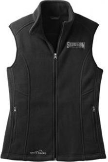 Eddie Bauer Ladies Fleece Vest, Black